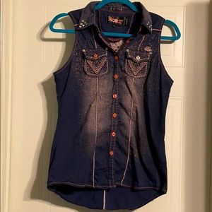 Women’s Roar sleeveless shirt small